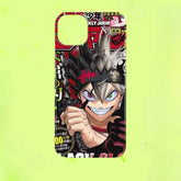 Funda rígida para teléfono Black Clover Asta